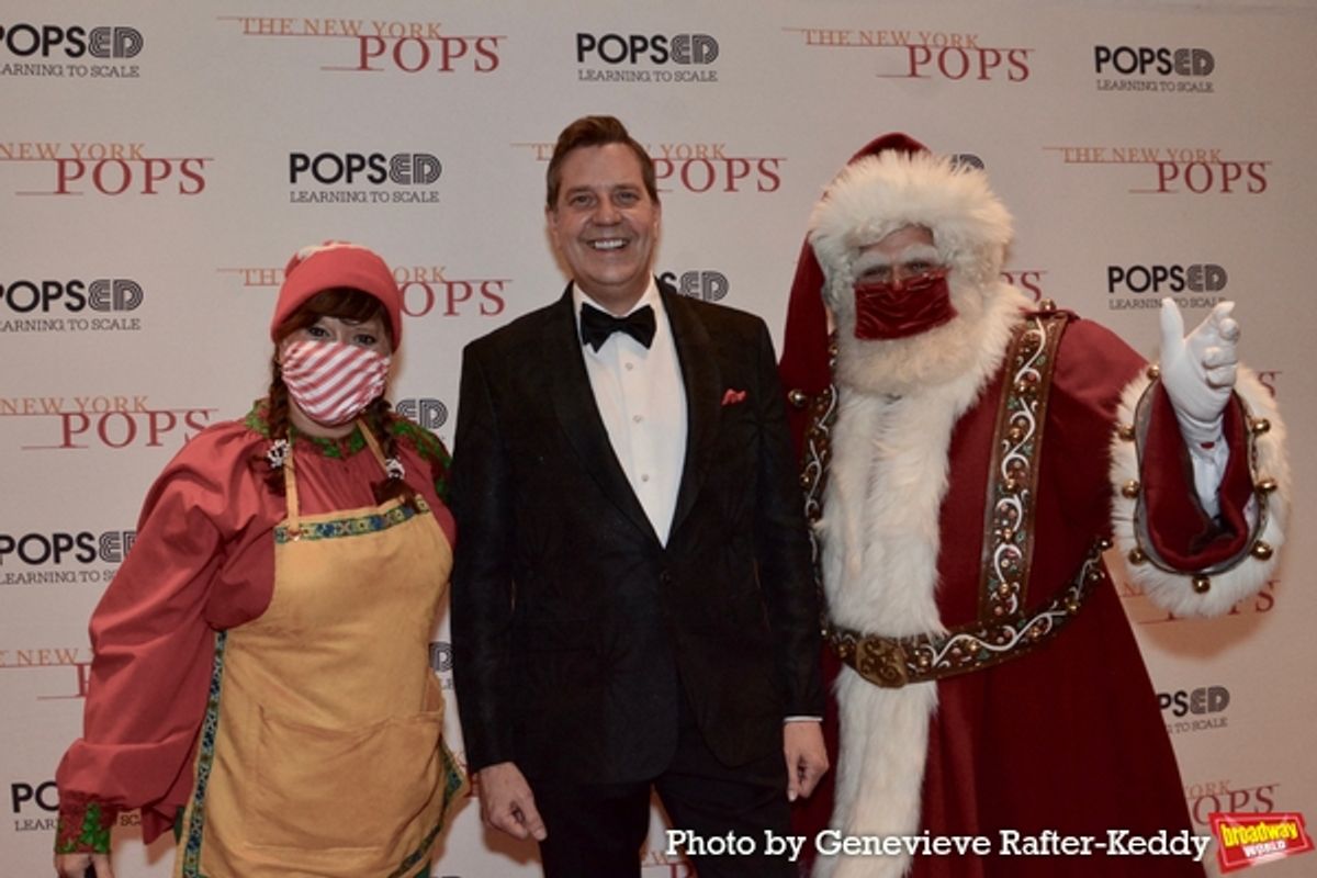 Steven Reineke with Pecan Pie and Santa Claus at 