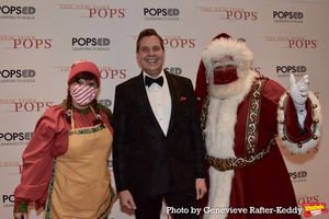 Steven Reineke with Pecan Pie and Santa Claus Photo