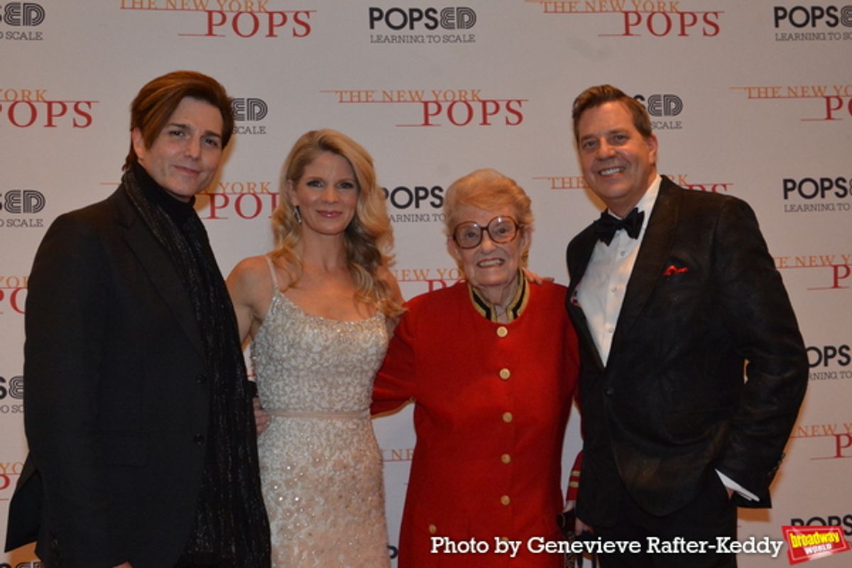 Eric Gabbard, Kelli O'Hara,June Freemanzon and Steven Reineke at 
