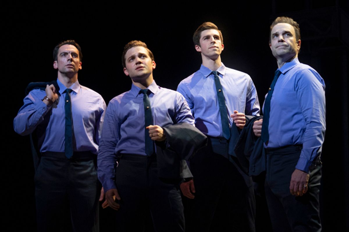 Matt Faucher, Jon Hacker, Eric Chambliss and Devon Goffman at 