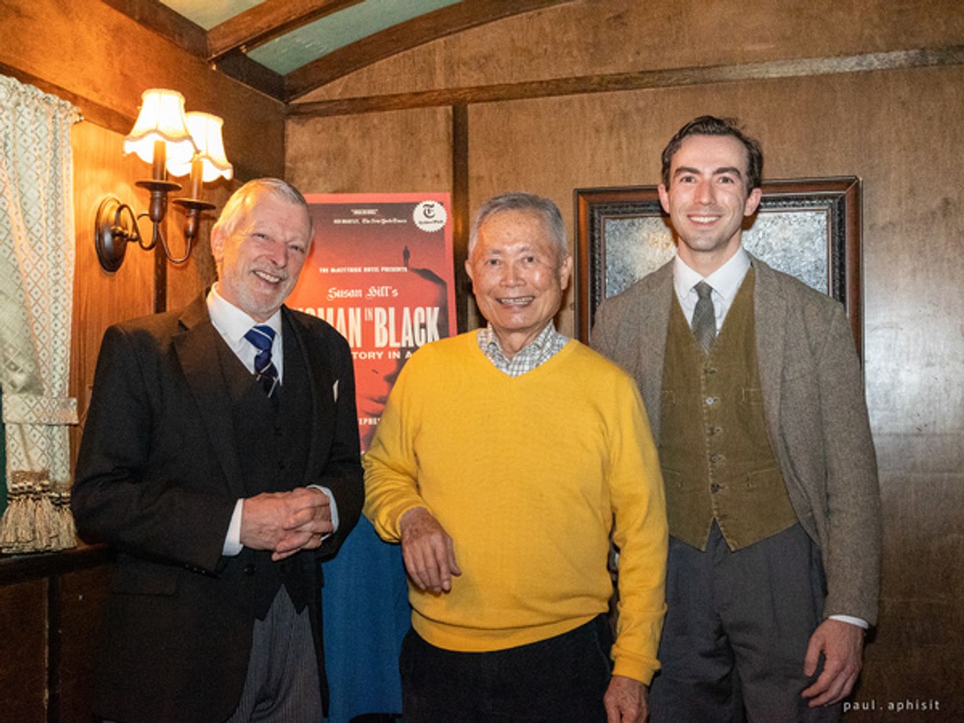 Photos: George Takei Visits THE WOMAN IN BLACK  Image