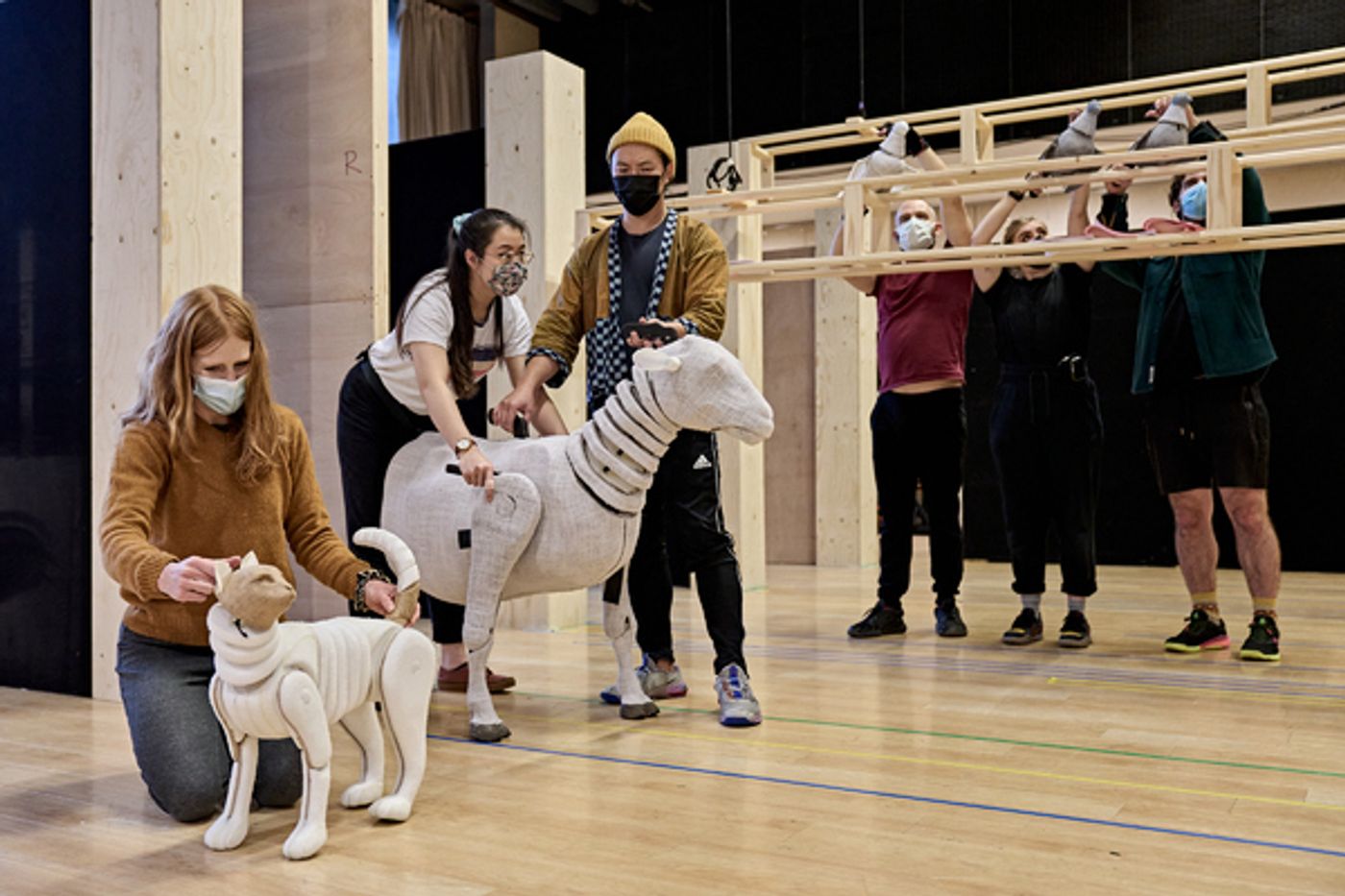 Photos: Inside Rehearsal For the UK Tour of ANIMAL FARM Photos: Inside Rehearsal For the UK Tour of ANIMAL FARM Image