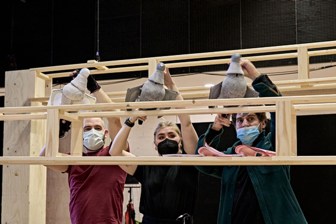 Photos: Inside Rehearsal For the UK Tour of ANIMAL FARM Photos: Inside Rehearsal For the UK Tour of ANIMAL FARM Image