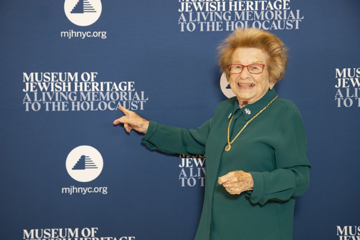 Dr. Ruth Westheimer at 