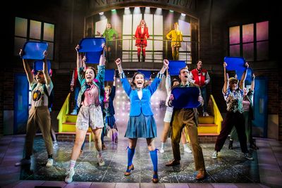 Ailsa Davidson and the cast Photo