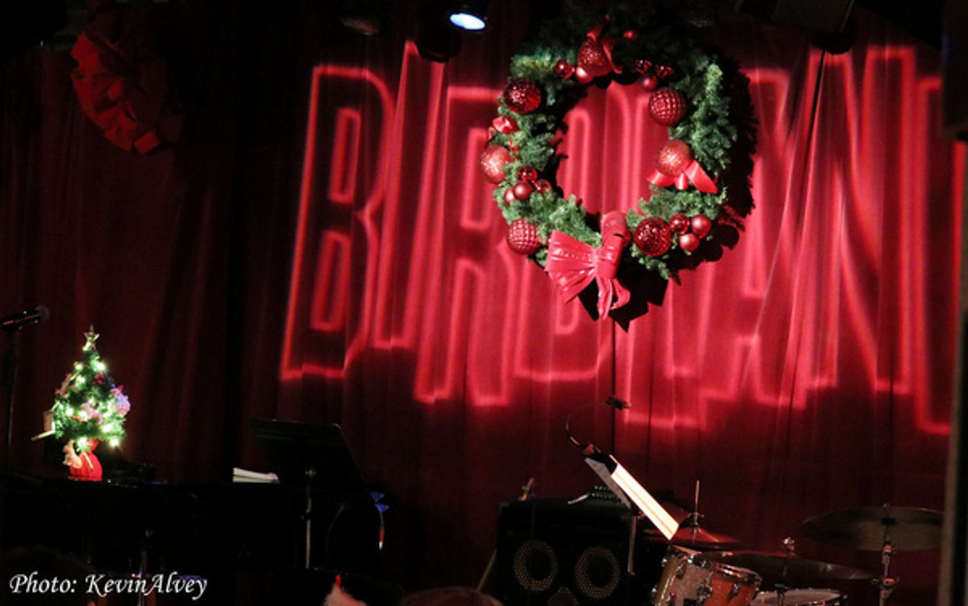 Photos: Daniel Reichard Brings A Merry LET'S CHRISTMAS To Birdland!  Image