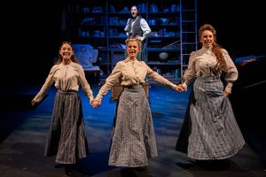 Paola Morales (as Beth), Cara DiPietro (as Amy), Marielle Idda (as Jo), Caitlin Ort @ BroadwayWorld Paola Morales (as Beth), Cara DiPietro (as Amy), Marielle Idda (as Jo), Caitlin Ort Photo