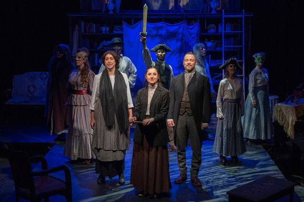 Ensemble with Eleni Delopoulos (as Mrs. Kirk), Marielle Issa (as Jo), Jered McLenigan Photo