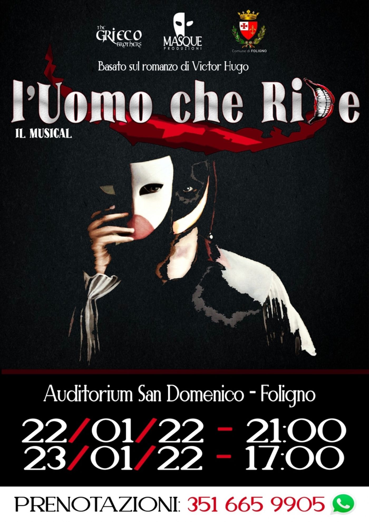 BWW Previews: L'UOMO CHE RIDE all'AUDITORIUM SAN DOMENICO  Image
