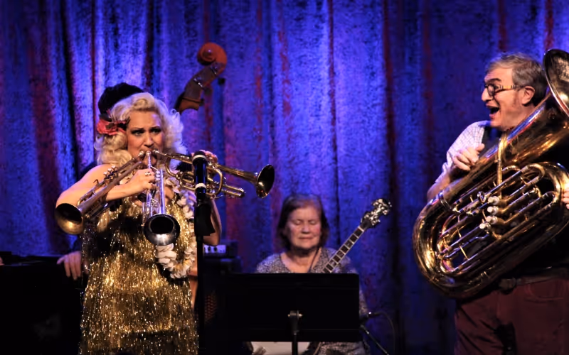 Review: GUNHILD CARLING and The Carling Family Bring True Vaudeville To Life at Birdland Theater Image