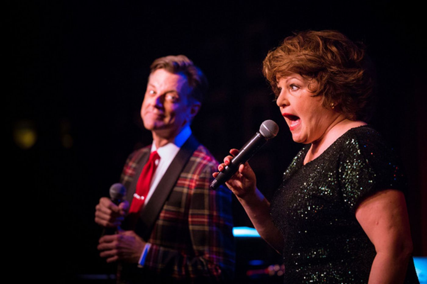 Photos: Swing Out, Santa!  Blackhurst, Caruso & Stritch Return To Birdland  Image