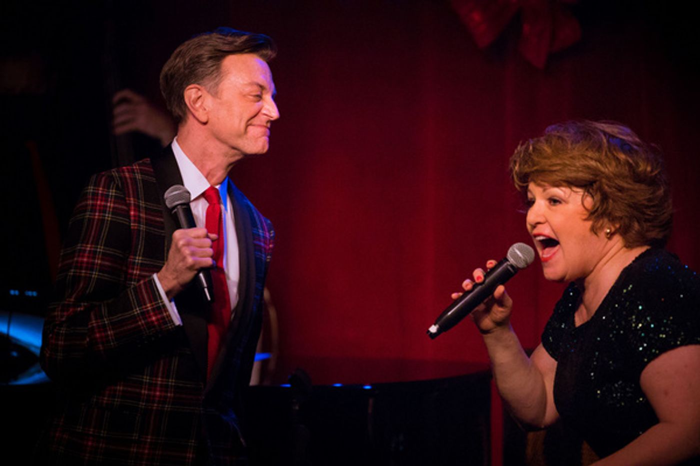 Photos: Swing Out, Santa!  Blackhurst, Caruso & Stritch Return To Birdland  Image