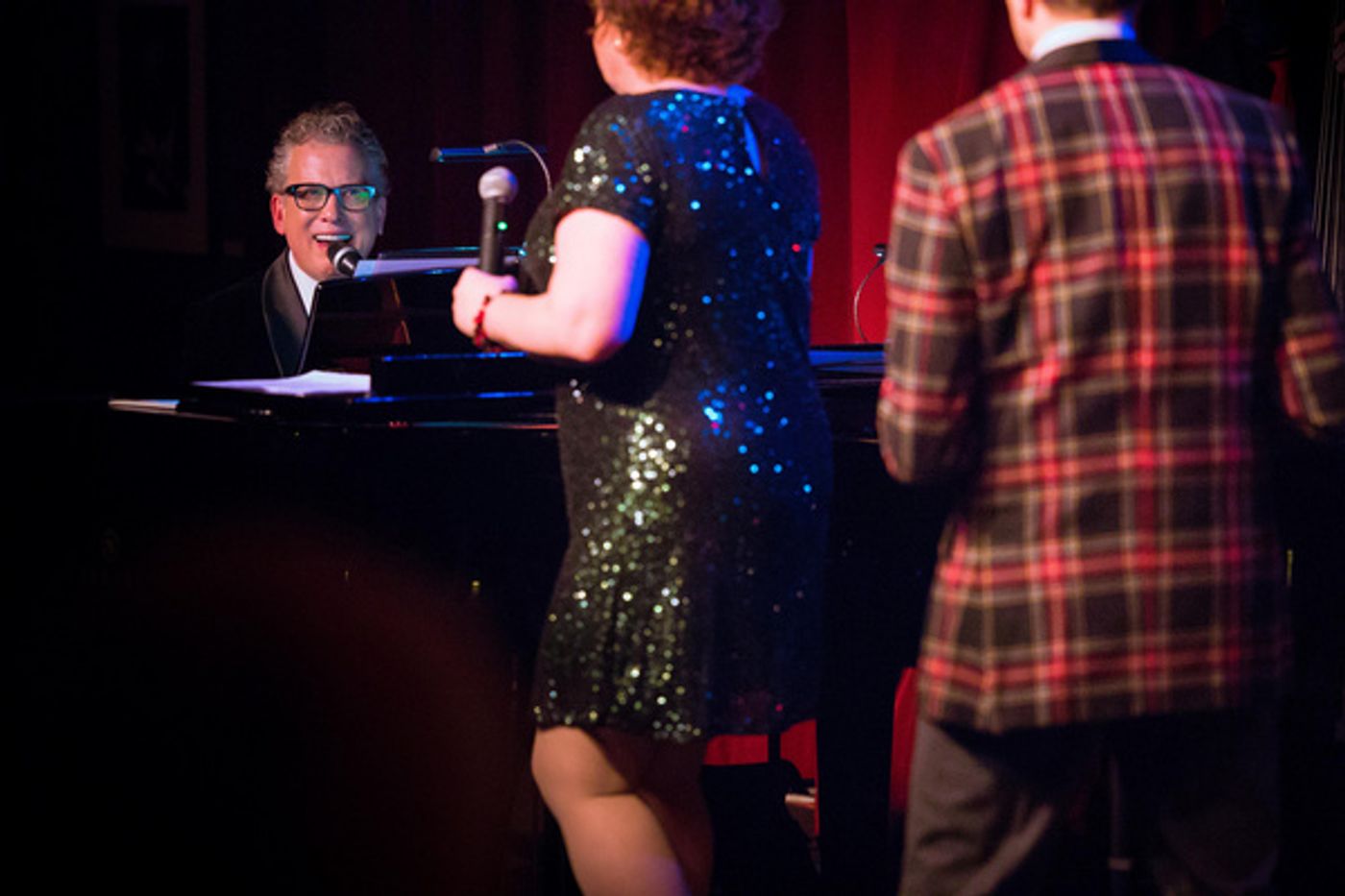 Photos: Swing Out, Santa!  Blackhurst, Caruso & Stritch Return To Birdland  Image