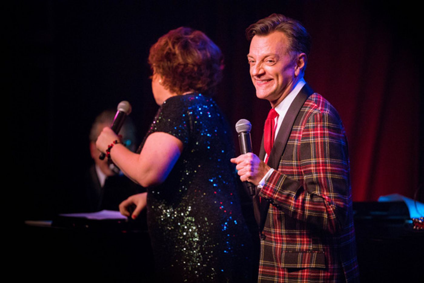 Photos: Swing Out, Santa!  Blackhurst, Caruso & Stritch Return To Birdland  Image