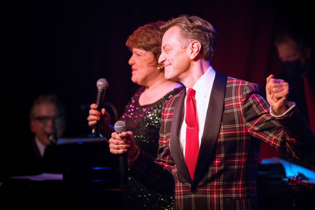 Klea Blackhurst, Jim Caruso at 