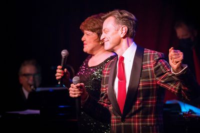Klea Blackhurst, Jim Caruso Photo
