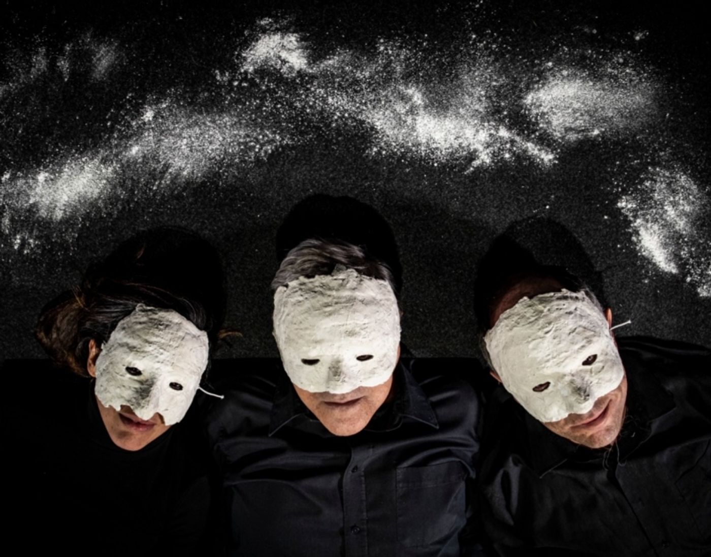 i tre attori di uno, nessuno e centomila