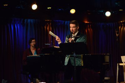Host Thomas March and Music Director Drew Wutke  Photo