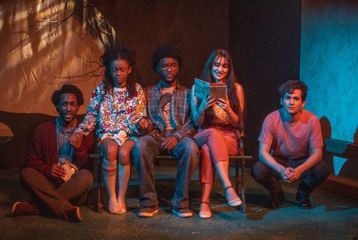 William Anthony Sebastian Rose II, MarieAnge Louis-Jean, Willow James, Emma Maire Montoya and John Drea at 