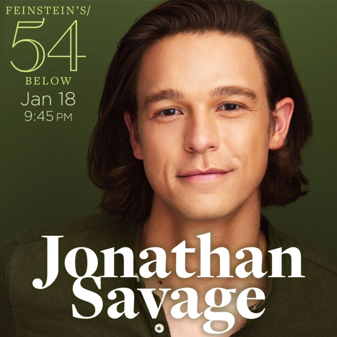 Jonathan Savage Will Play Feinstein's/54 Below In FAREWELL TO THE WEST January 18th  Image