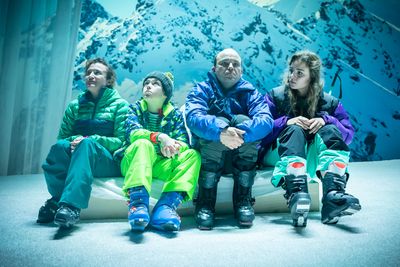 Lyndsey Marshal, Oliver Savell, Rory Kinnear, Bob Ragason Photo