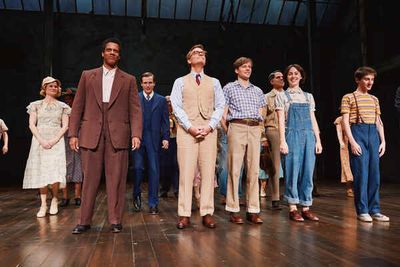 The cast of To Kill a Mockingbird  Photo