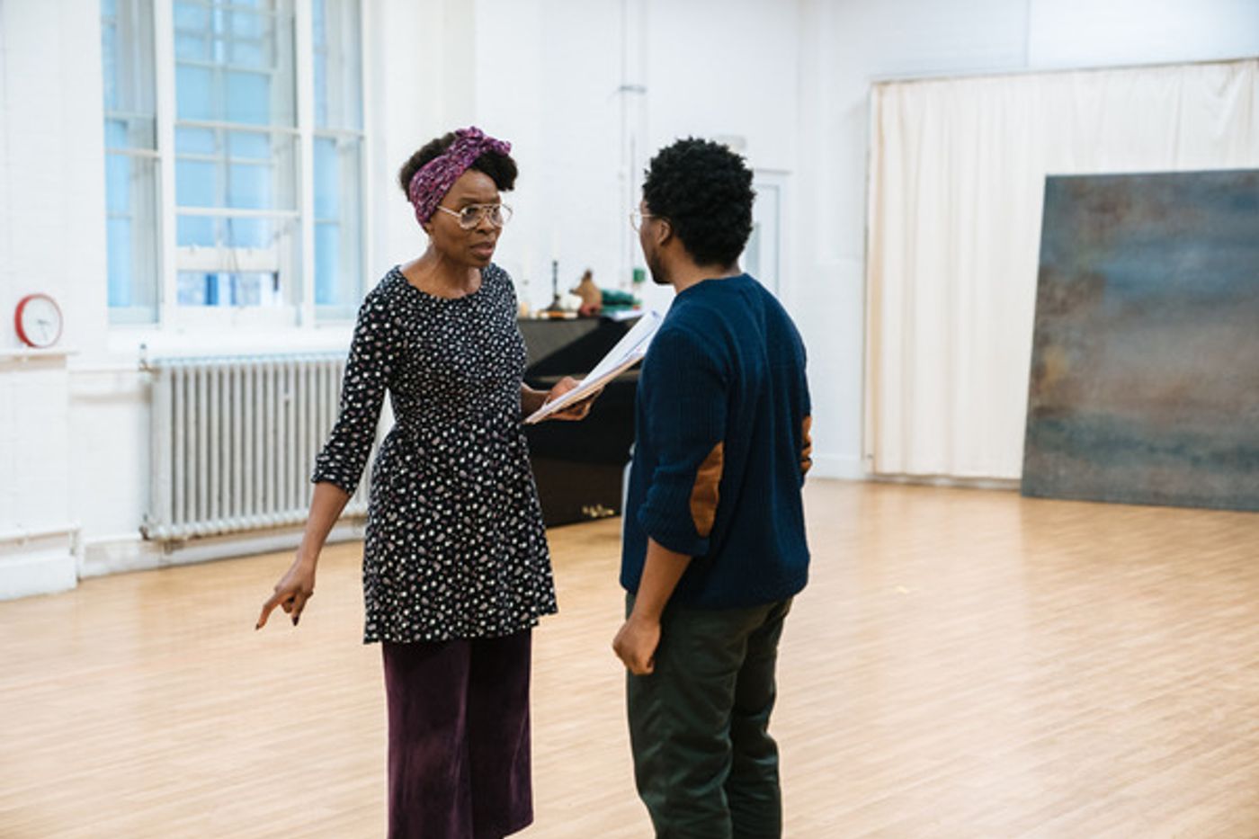 Photos: Go Inside Rehearsals For THE GLOW at The Royal Court Theatre  Image