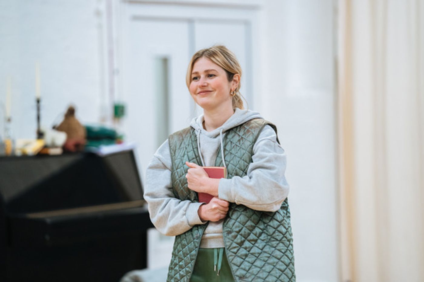 Photos: Go Inside Rehearsals For THE GLOW at The Royal Court Theatre Photos: Go Inside Rehearsals For THE GLOW at The Royal Court Theatre Image