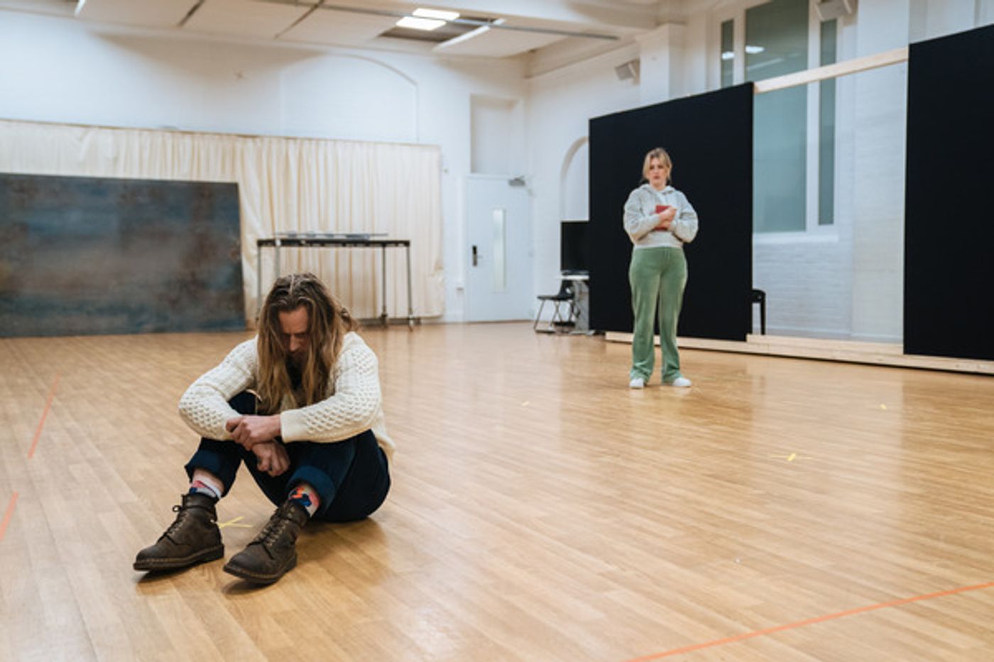 Photos: Go Inside Rehearsals For THE GLOW at The Royal Court Theatre Photos: Go Inside Rehearsals For THE GLOW at The Royal Court Theatre Image