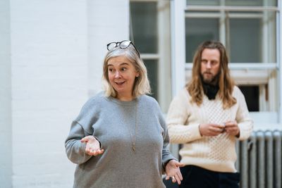 Vicky Featherstone, Tadhg Murphy Photo