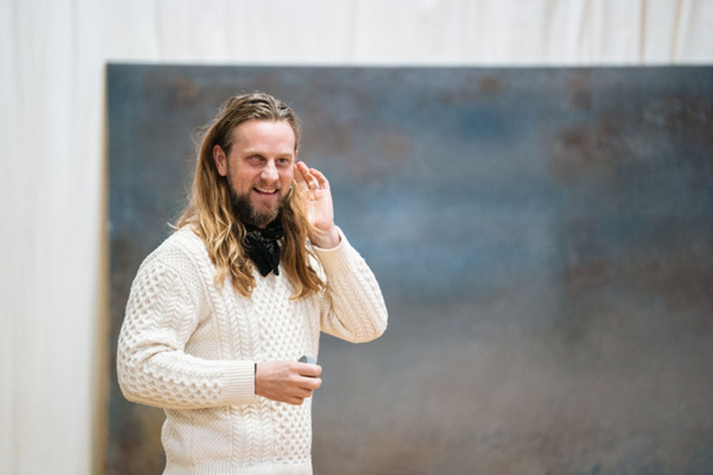 Photos: Go Inside Rehearsals For THE GLOW at The Royal Court Theatre  Image