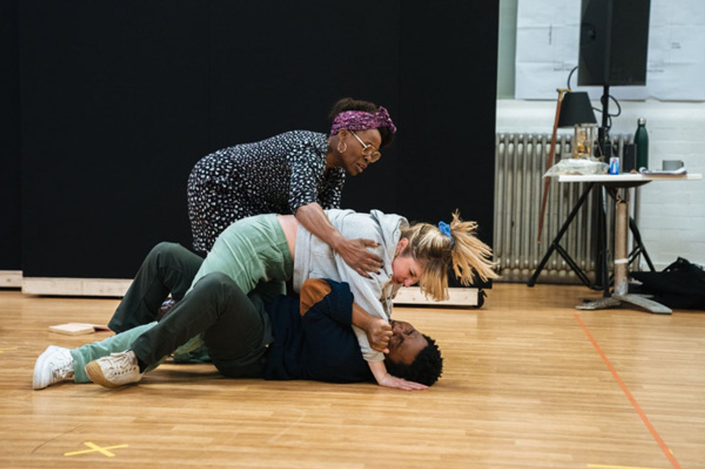 Photos: Go Inside Rehearsals For THE GLOW at The Royal Court Theatre Photos: Go Inside Rehearsals For THE GLOW at The Royal Court Theatre Image