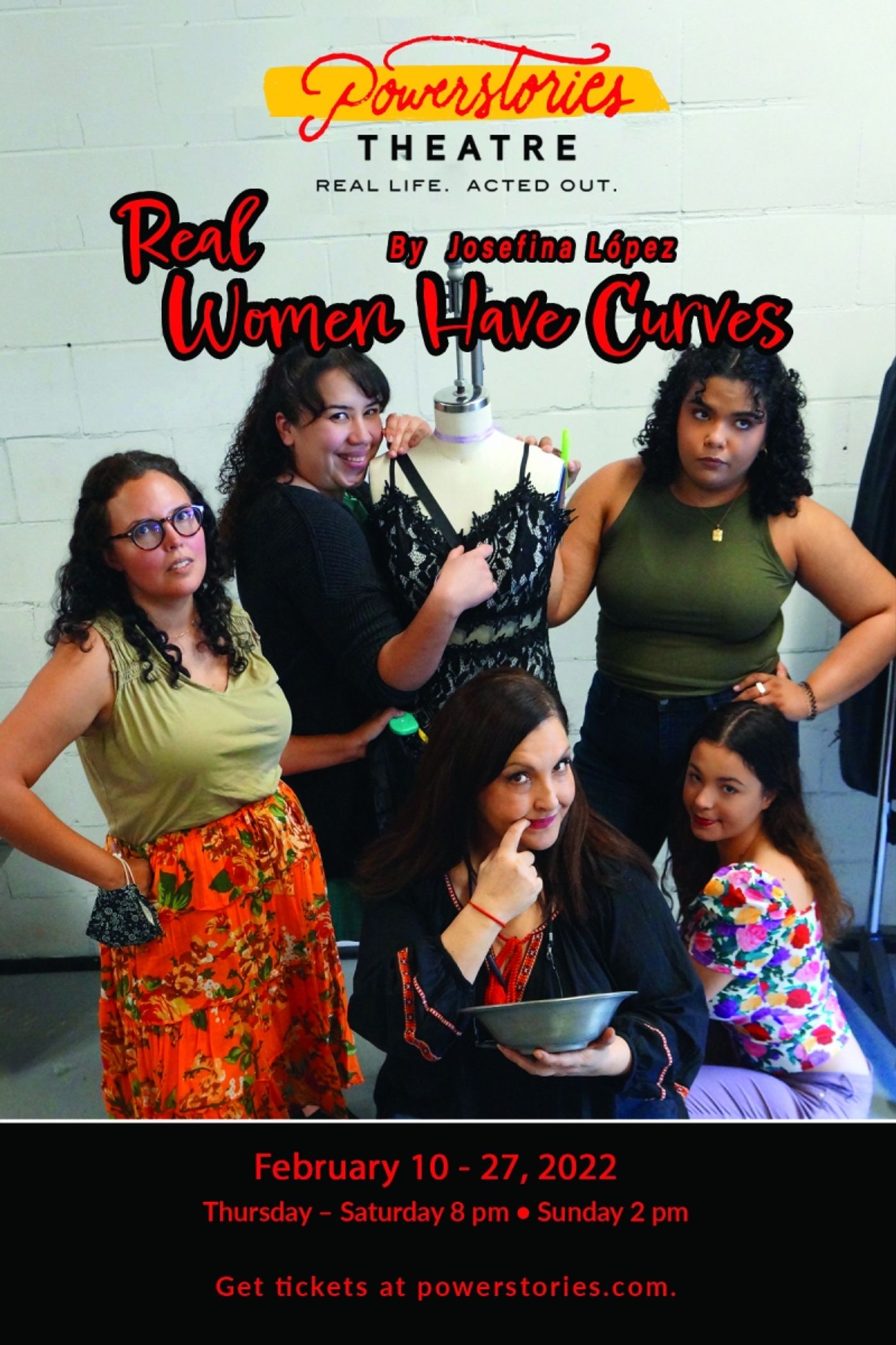 BWW Previews: LIVE THEATRE RETURNS WITH COMEDY, REAL WOMEN HAVE CURVES at Powerstories Theatre  Image