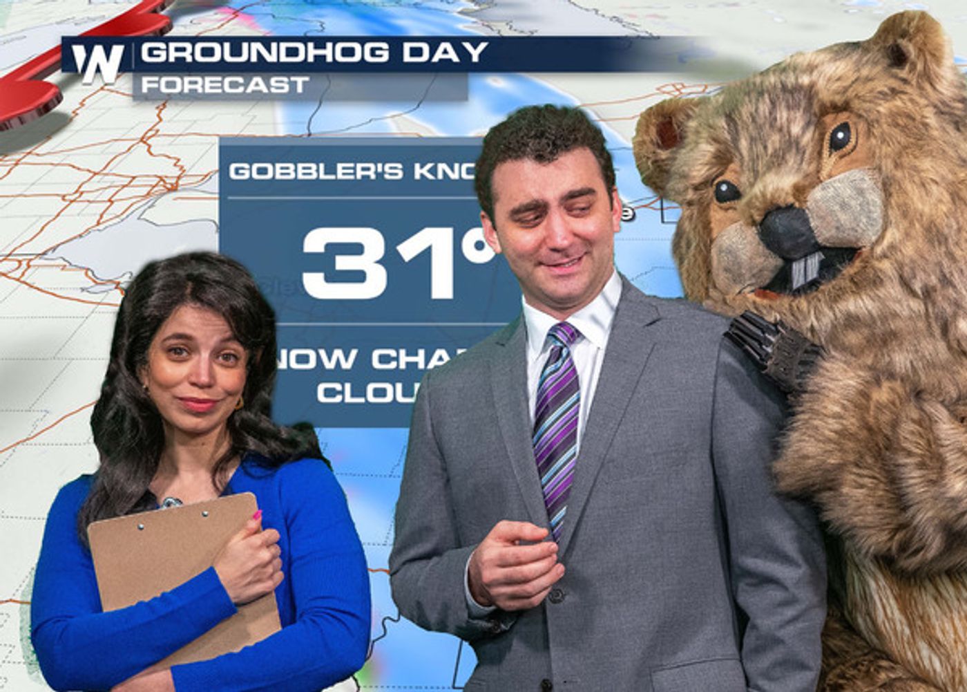 Photos: Inside Paramount Theatre's Production of GROUNDHOG DAY Photos: Inside Paramount Theatre's Production of GROUNDHOG DAY Image