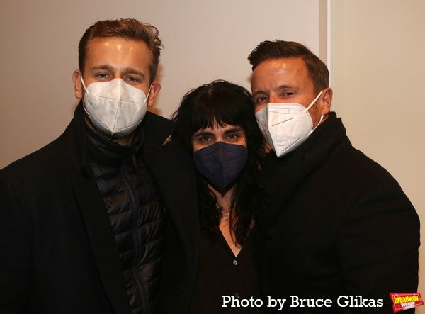 Michael Russell, Director Leigh Silverman and Joe Machota Photo