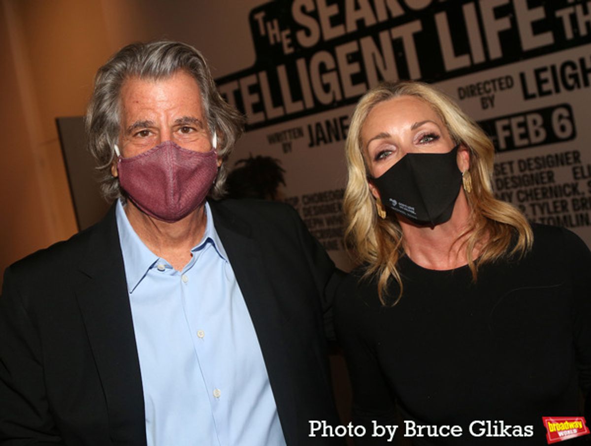 David Rockwell and Jane Krakowski  at 