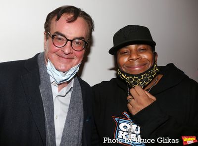 Steve Higgins and Keenan Thompson Photo