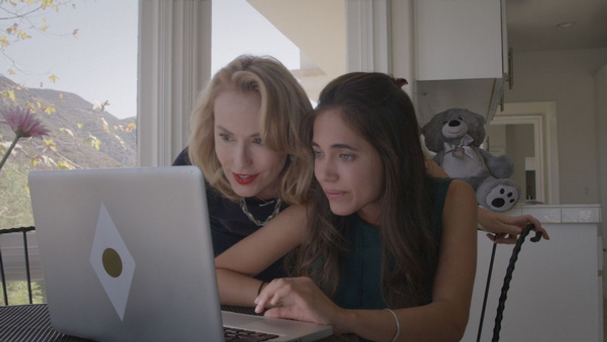  Meredith Thomas (L) and Sofia Masson (R)  at 