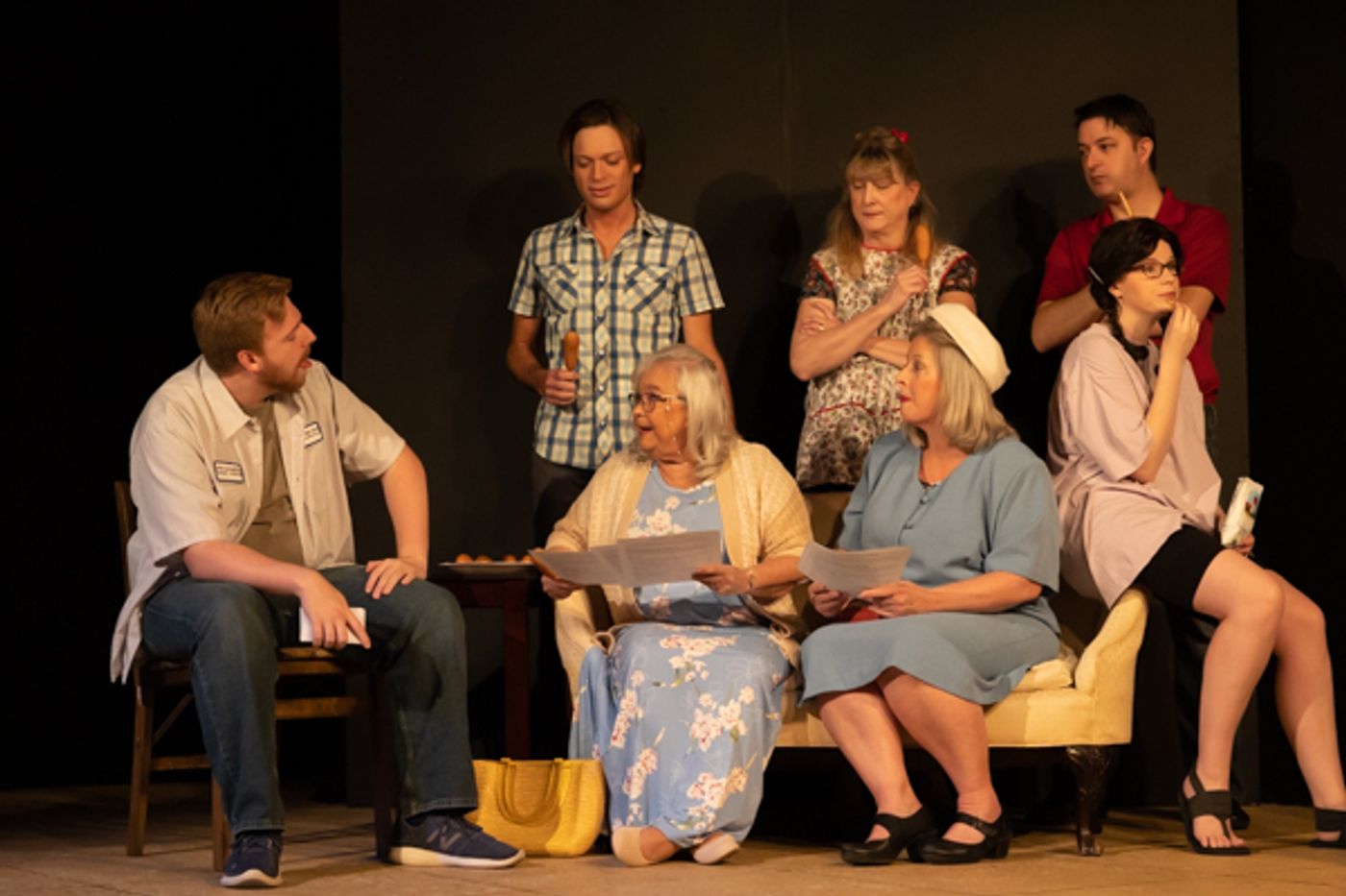 Photos: First look at Little Theatre Off Broadway's DEARLY DEPARTED Photos: First look at Little Theatre Off Broadway's DEARLY DEPARTED Image