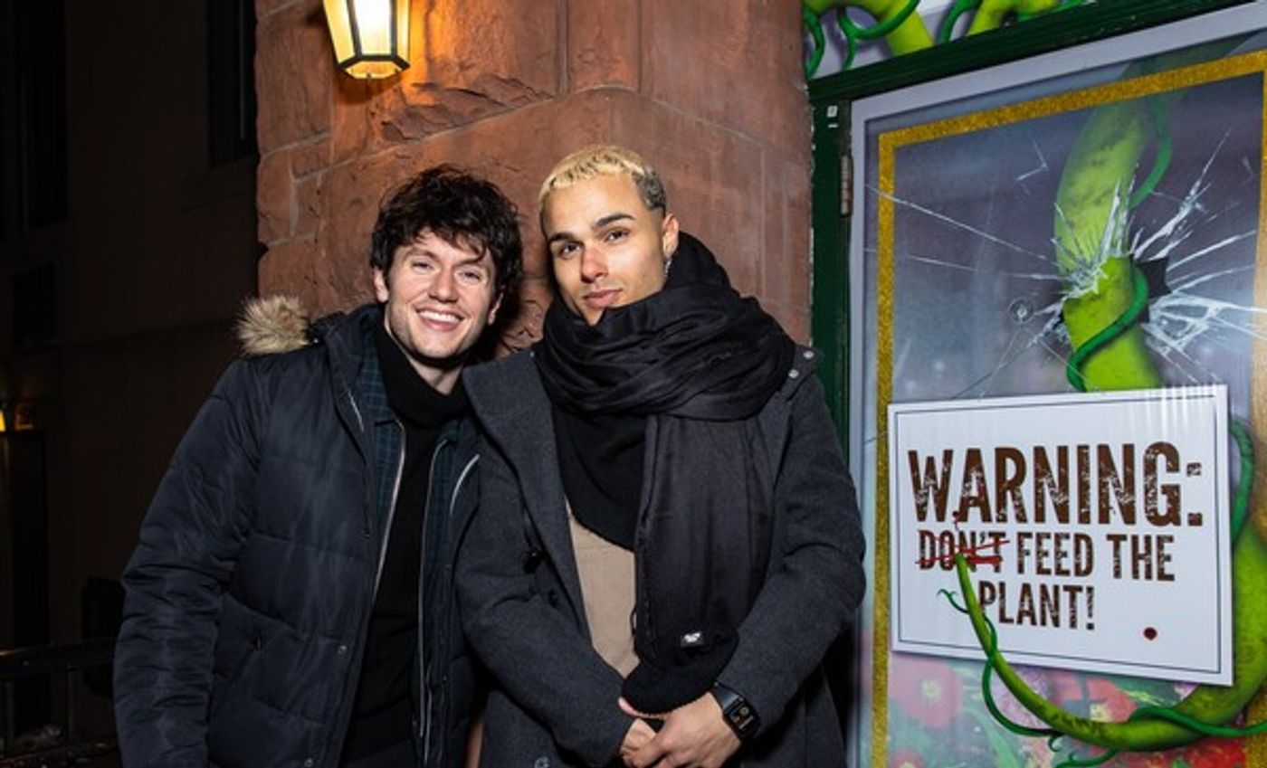 Photos: Nick Adams, Max von Essen & More Attend Conrad Ricamora's First Performance in LITTLE SHOP OF HORRORS  Image