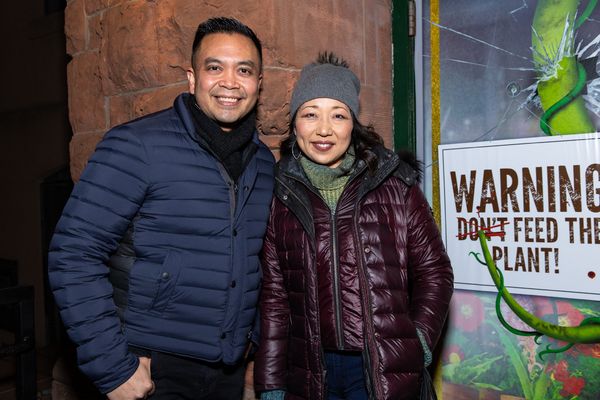 Photos: Nick Adams, Max von Essen & More Attend Conrad Ricamora's First Performance in LITTLE SHOP OF HORRORS — photo 7 of 10