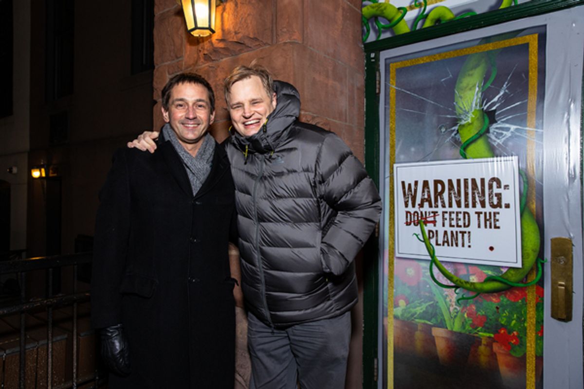 Rob Ahrens with partner Jason Penchoff at 