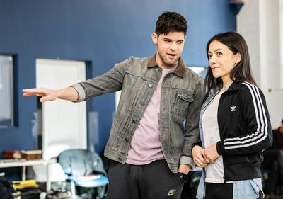 Frances Mayli McCann and Jeremy Jordan Photo