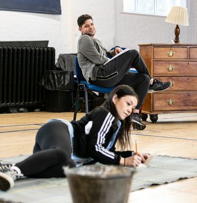 Frances Mayli McCann and Jeremy Jordan Photo