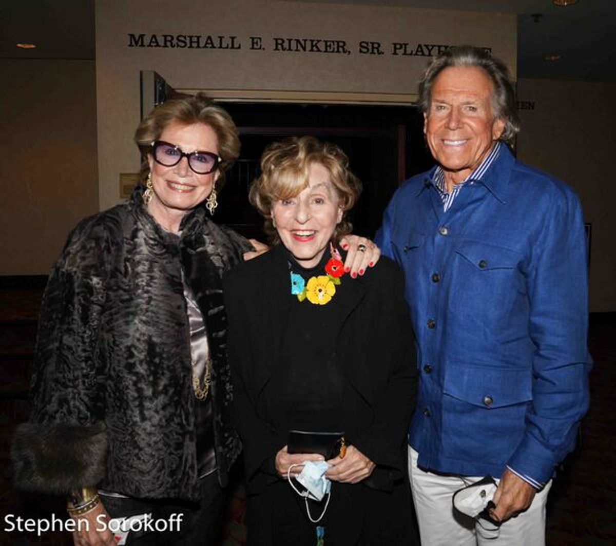 Jane Rothchild, Fran Weissler, Bill Boggs at 