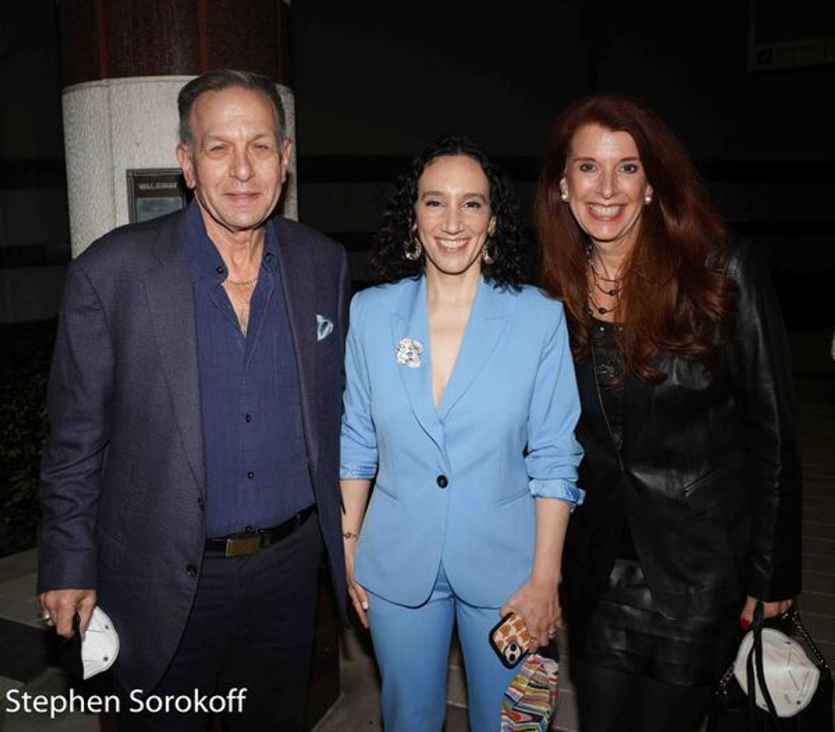 Jeff Leibowitz, Gabrielle Stravelli, Leslie Laredo at 