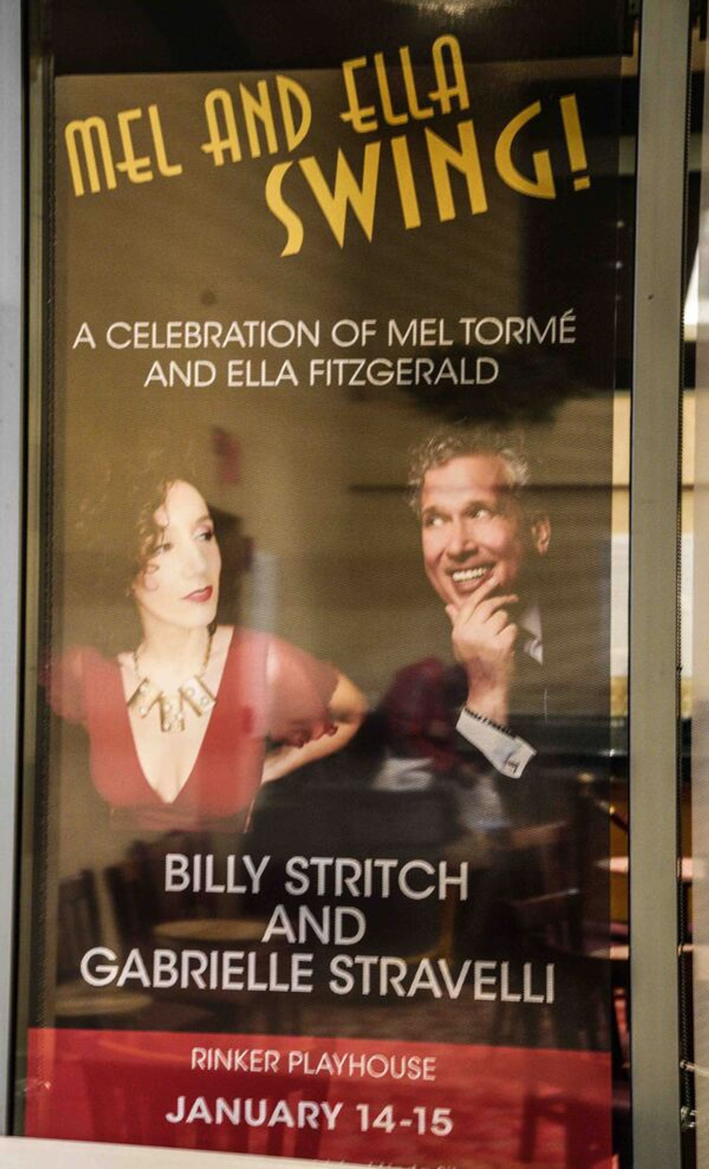 Billy Stritch & Gabrielle Stravelli Play The Kravis Center  Image