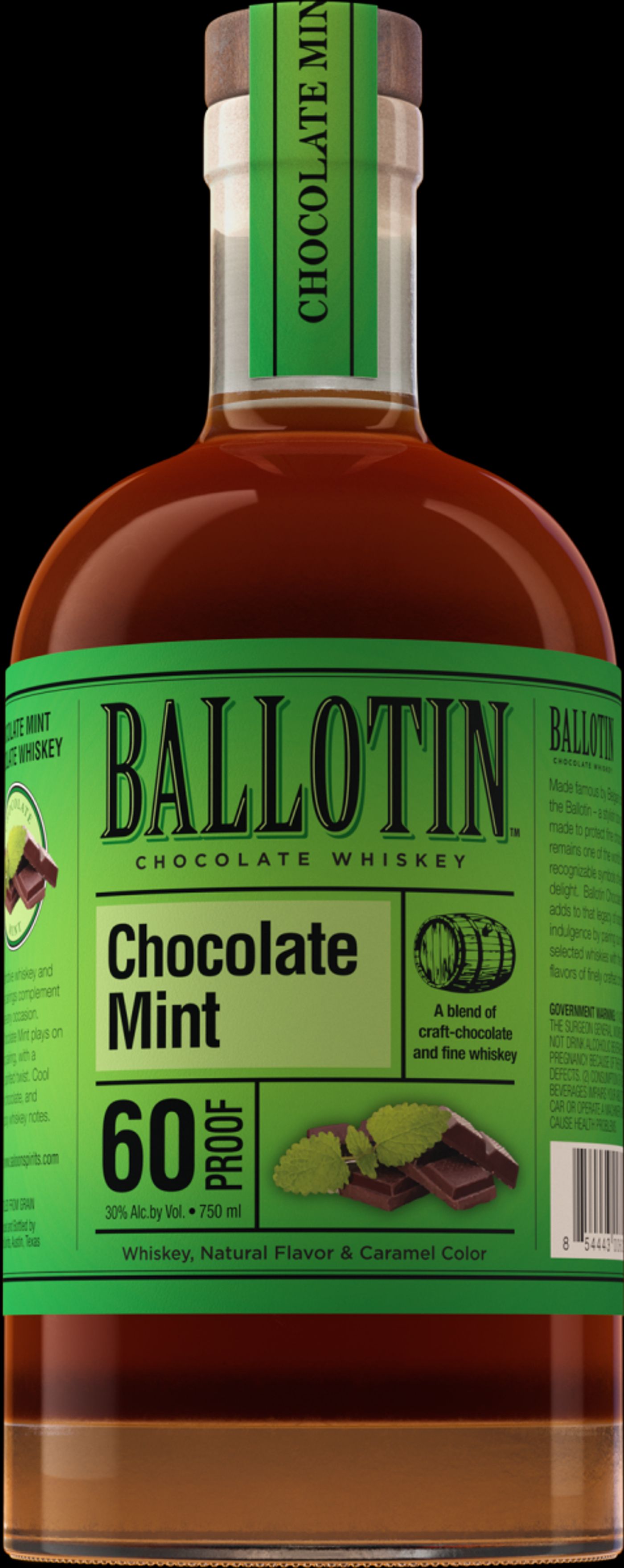 BALLOTIN CHOCOLATE WHISKEY for Winter Warm-up Cocktails  Image