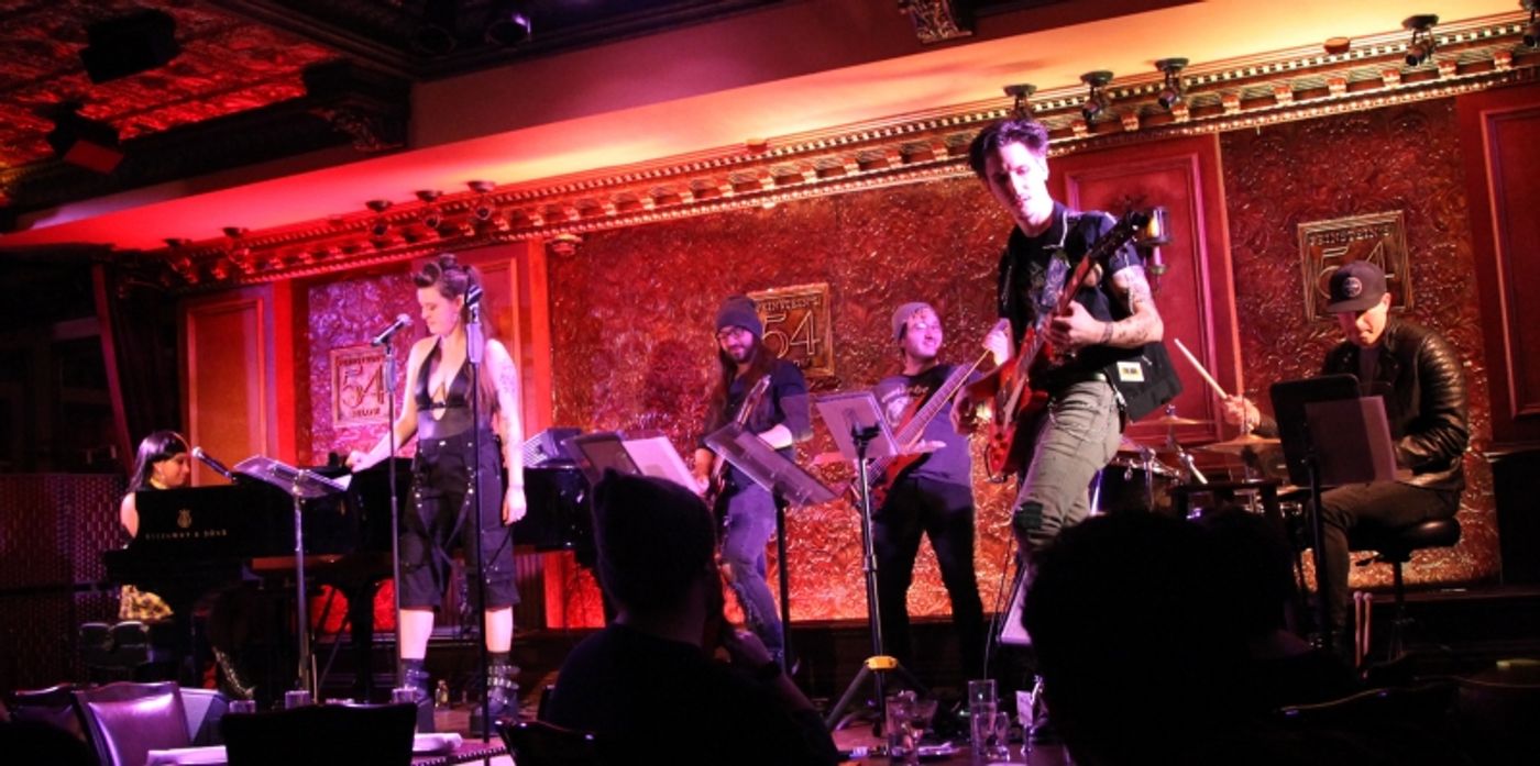 Photo Flash: Maria Wirries Brings Punk Rock To 54 Below In Concert Featuring Kelly McIntyre  Image