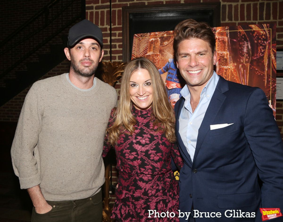 Cade Hudson, Marybeth Mahoney and Christopher DiLella  at 